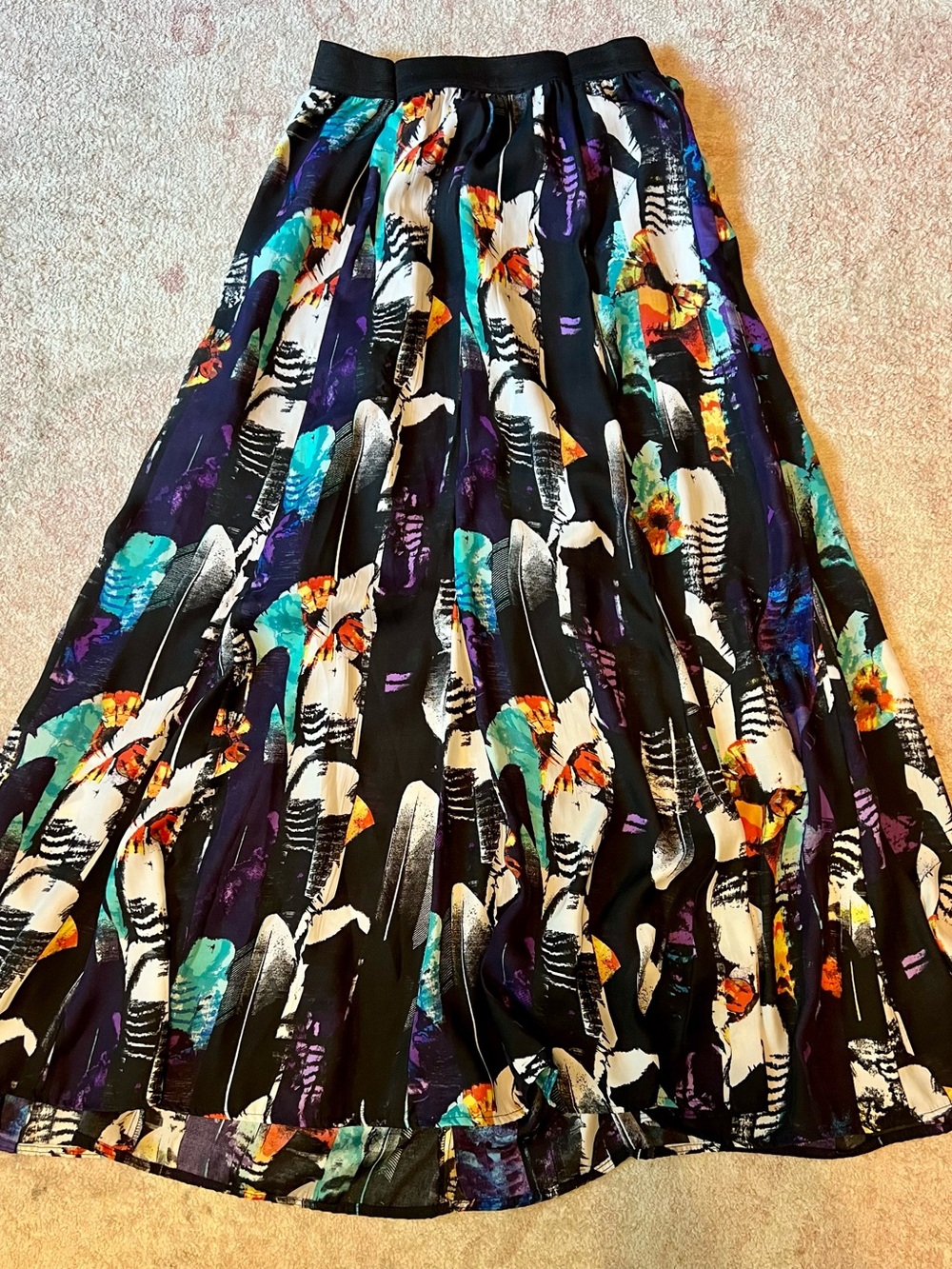 BB Dakota Black Maxi Skirt